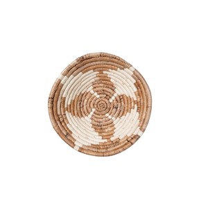 Modern Grass Wall Basket Decor Eco-Friendly Round Woven Wall Art For Living Room Natural <b>Hanging</b> Decorative Wall Basket - Product Image 2