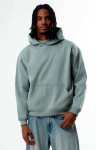 Wholesale OEM Custom Logo <b>Hoodies</b> Unisex Printing <b>Plain</b> Embossed Heavyweight Oversized Pullover Sweatshirt Blank <b>Men</b> <b>Hoodies</b> - Product Image 5