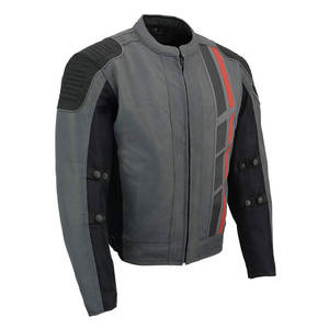 Blouson de moto personnalisé pour pilote américain, veste de protection textile pour course automobile - Product Image 6