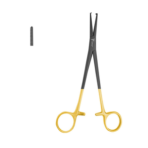 Quality Phaneuf Uterine Artery Forceps Straight 8" Black/Gold Micro Vascular & Plastic surgery German Steel Surgical <b>Instruments</b> - Product Image 1