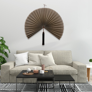 Ventilador de Pared de Bambú al por Mayor a Precio Económico, Decoración Boho Natural, Hecho en Vietnam por King Craft Viet - Product Image 4