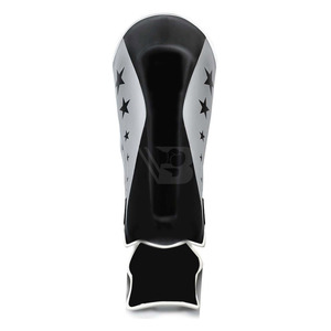 Best Selling High Quality <b>Boxing</b> Shin Guards Lightweight Durable PU Leather OEM/ODM Service Professional Protection Features - Product Image 2