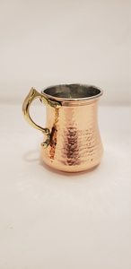 High Quality Pure Copper <b>Mug</b> Handle Modern Luxury Design <b>Large</b> Capacity Durable Different Sizes Wine Party-Perfect Drinkware - Product Image 2