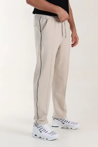 Pantalon de jogging décontracté pour homme grande taille, taille élastique, léger, automne - 100 % polyester, écologique, imperméable et respirant - Product Image 2