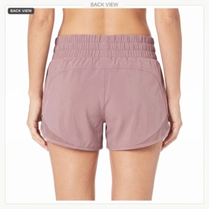 Shorts Deportivos de Secado Rápido para Mujer al por Mayor con Detalles de Malla, Shorts para Correr, Gimnasio y Fitness, Ropa Deportiva con Logotipo Personalizado OEM - Product Image 3