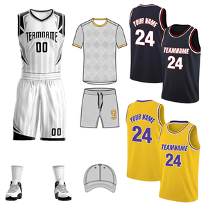 قميص كرة سلة قابل للعكس مخصص للرجال والنساء طباعة اسم رقم الفريق شعار مخصص لكرة السلة الكلية جيرسي الجامعة - Product Image 5