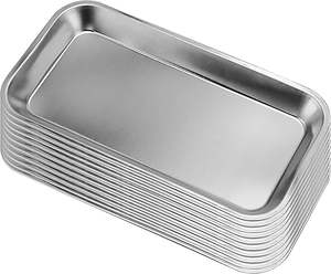 High Quality Manual Power Source Steel Surgical Metal Instrument Tray Assortment <b>Kit</b> for <b>Medical</b> Instruments Flat Bottom Tray - Product Image 1