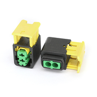Connecteur EV Jinhang2p-NCL robuste en laiton de 2,8 mm, étanche IP67, prise femelle 12 V pour véhicule électrique, terminal 2 broches avec joint