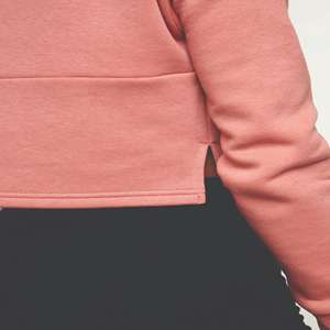 Sweat-shirt à capuche rose pour femme, décontracté, à manches longues, pull-over - Product Image 4