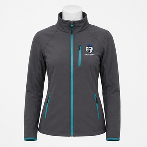 Chaqueta Softshell para Mujer con Acabado Suave, Sensación Flexible y Ajuste Cómodo para Viajes al Aire Libre, Viajes y Uso Diario - Product Image 1