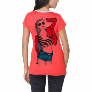 T-shirts d'été pour femmes, mode décontractée, coupe ample, col rond / T-shirts en coton à manches longues très vendus pour femmes - Product Image 3