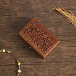 Handmade Wooden Jewelry <b>Box</b> With Carved <b>Floral</b> Design For Storage And Display by AALIYAN IMPEX - Product Image 2