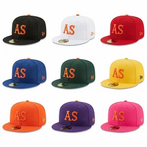 Casquette de baseball personnalisée à visière plate, structurée, style streetwear, fermeture snapback réglable, mode urbaine minimaliste, couvre-chef OEM - Product Image 1