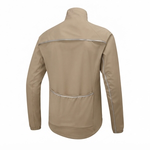 <b>Men's</b> Full Sleeve Windproof <b>Cycling</b> <b>Jacket</b> 100% Polyester Lightweight Breathable Outdoor Sport Wear - Product Image 3