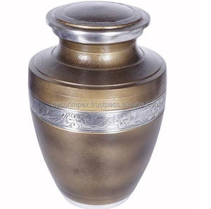 Nouveau et Tendance Urne de crémation Pot de récipient commémoratif | Urnes de crémation | Métal - Product Image 4