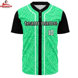 Men Custom Printed Breathable <b>Baseball</b> Jerseys 100% Polyester Moisture Wicking Quick Dry with Personalized Names and Logos - Product Image 3