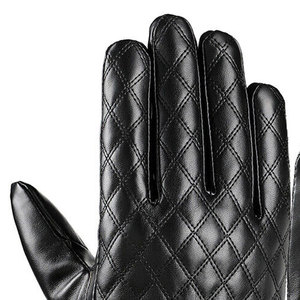 Full Finger Thermal Winter Leather <b>Touchscreen</b> <b>Gloves</b>-Breathable & Eco-Friendly for Daily Outdoor Casual Use - Product Image 4