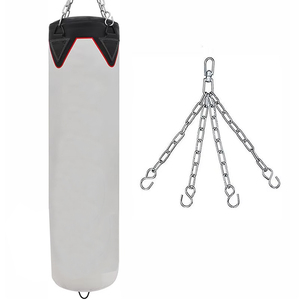 Ensemble de sacs de boxe professionnels lourds à suspendre pour entraînement de MMA, Taekwondo et Karaté, avec hauteur réglable - Product Image 1