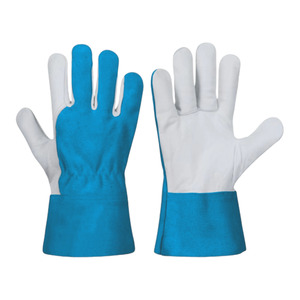 Gants de soudage TIG personnalisés, robustes, en cuir de vachette pleine fleur, protection des mains, gants de sécurité - Product Image 2