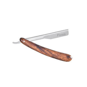 Navaja de afeitar de borde recto para hombre, para cortar y afeitar la barba, tipo barbería - Product Image 2