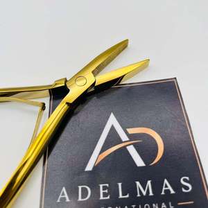<b>Flat</b> <b>Nose</b> <b>Plier</b> With Ridges Multifunctional Hair Extension <b>Pliers</b> Stainless Steel Custom Logo Hair Extension Tool - Product Image 6