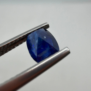 Zafiro Azul Natural de Sri Lanka para Joyería, 1.11 CT, Piedra Calentada, 7*5 MM, Precio al por Mayor de Piedras Preciosas - Product Image 6