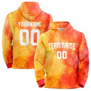 Sweat-shirt d'équipe pour hommes |   Sweat-shirt personnalisé avec logo imprimé par transfert thermique et brodé |   Polaire écologique en polyester/coton pour l'automne - Product Image 2