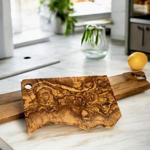Tabla de Cortar Rectangular de Madera de Acacia Ecológica, 1.2 cm de Grosor, Duradera, Reutilizable, Apta para Vegetales, Frutas, Carne, Apta para Lavavajillas - Product Image 5