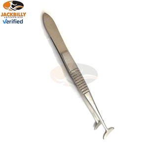 Pinzas de Fijación Ocular de Acero Inoxidable de 4 Pulgadas, Juego de Instrumentos Quirúrgicos Oftálmicos y ORL, Microquirúrgicas, con Certificación CE - Product Image 3