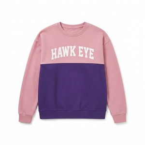 HAWK EYE SPORTS Conjunto de Sudadera y Pantalones de Algodón 100% para Mujer, Estilo Urbano, con Capucha, Hombros Caídos, Transpirable, 360g, Otoño/Invierno - Product Image 3