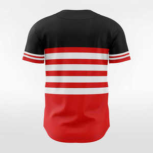 Maillot de baseball unisexe personnalisé bleu-vert uni, col en V, manches courtes, taille élastique, imprimé par sublimation, respirant et anti-humidité - Product Image 3