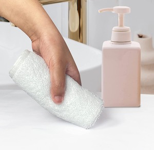 100% Pure Cotton White <b>Terry</b> Bath <b>Towel</b> 550 GSM Soft Plush Heavyweight Highly Absorbent Luxury <b>Towel</b> for Hotels Resorts - Product Image 3