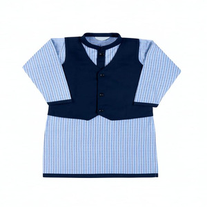 Uniforme Escolar para Niñas CARE MASTER, Camisa Azul con Falda Plisada Azul Marino, Material de Algodón, Venta en Línea - Product Image 4