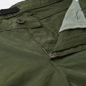 กางเกงคาร์โก้ผู้ชายทรงตรงเอวกลาง ผ้าฝ้าย 100% ระบายอากาศได้ดี น้ำหนักเบา สไตล์ลำลอง คุณภาพสูง ดีไซน์โดดเด่น สำหรับขายออนไลน์ - Product Image 5