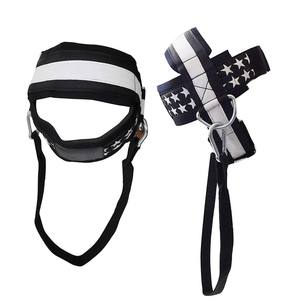 Arnés de Cabeza de Neopreno Ajustable, Transpirable y Resistente de Alta Calidad para Levantamiento de Pesas, Entrenamiento en Gimnasio y Fisicoculturismo - Product Image 1