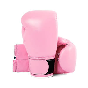 Guantes de boxeo de cuero genuino con cordones, guantes de kickboxing profesionales de alta calidad, guantes de sparring CP-BG-64 - Product Image 1