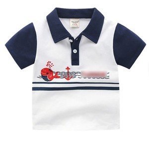 Camisas Polo Casuales para Niños, de Polialgodón, Tejidas, de Manga Corta, para la Escuela, con Logotipo Personalizado en la Parte Delantera - Product Image 4