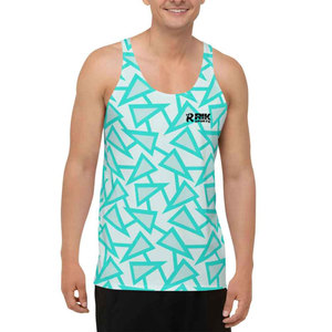 Débardeur d'été coloré pour homme en coton, idéal pour la gym et le fitness, sublimation, prix abordable - Product Image 1