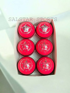 ลูกบอลลูกบอลโลโก้สีชมพูทำจากหนังวัวเกรดเล่นกีฬา Salstar คุณภาพระดับพรีเมี่ยม - Product Image 6
