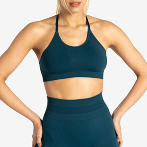 Most Fashionable Women Yoga Sports Bra Simple Front Lightweight Breathable Quick Dry High Support Casual Wear Premium Quality - Product Image 4