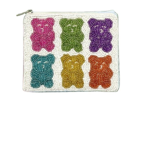 Nuevo Diseño, Bolsa de Mano con Cierre, Bordada a Mano con Cuentas, Amuleto de la Suerte, Mini, Elegante, Lujosa, Premium, a la Moda, de la India - Product Image 1