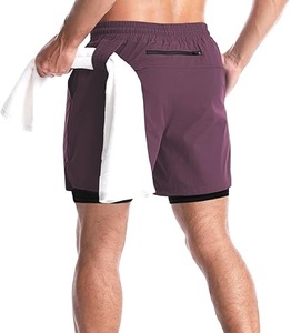 Nouvelle Arrivée 2026 – Short de Sport Homme Uni en Mesh pour Course et Entraînement, Longueur Sous le Genou, Respirant, Vente en Gros - Product Image 5