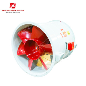 Ventilateur axial à entraînement direct Phuong Linh Group, 1450 tr/min, 380 V, 50 Hz, roulement à billes, lame en acier au carbone et fonte, électrique APL-8-NoD - Product Image 1