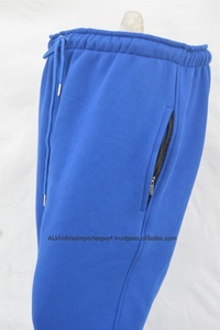 Royal <b>Blue</b> <b>Women's</b> Regular Fit 100% Cotton <b>Cargo</b> Pants Elastic Waist High Waist Wide Leg Winter Private Label Apparel - Product Image 5