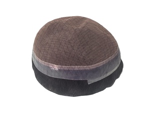 Peluca de pelo para hombre de calidad superior Kinky Straight Remy Hair Toupee 100% Density Best Hair para hombres - Product Image 2