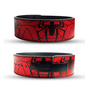 Ceinture de musculation en cuir de vachette personnalisée avec logo 2026 pour la compétition – Ceinture de powerlifting en cuir de vachette de qualité professionnelle - Product Image 1