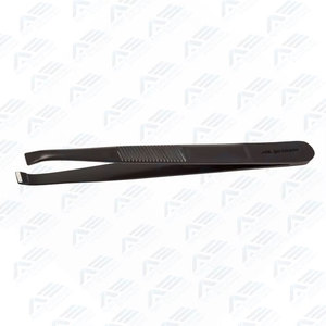 Pinzas de Depilación de Acero Inoxidable con Punta Fina para Cejas y Vello Facial, Instrumento de Belleza Ergonómico Antiestático - Product Image 3