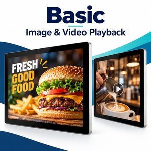 Pantalla Digital Comercial de 19 Pulgadas para Montaje en Pared, Full HD, Opciones Android/Windows, Táctil Capacitiva Negra, Menú Opcional - Product Image 2