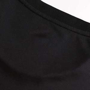 Ensemble T-shirt à manches courtes et short noir pour homme, imprimé dragon rouge, respirant, col rond, vêtements de sport - Product Image 3