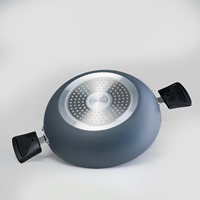 Olla para Biryani Antiadherente de 220 mm, Tamaño Mediano, Utensilios de Cocina de Aluminio al Mejor Precio al por Mayor